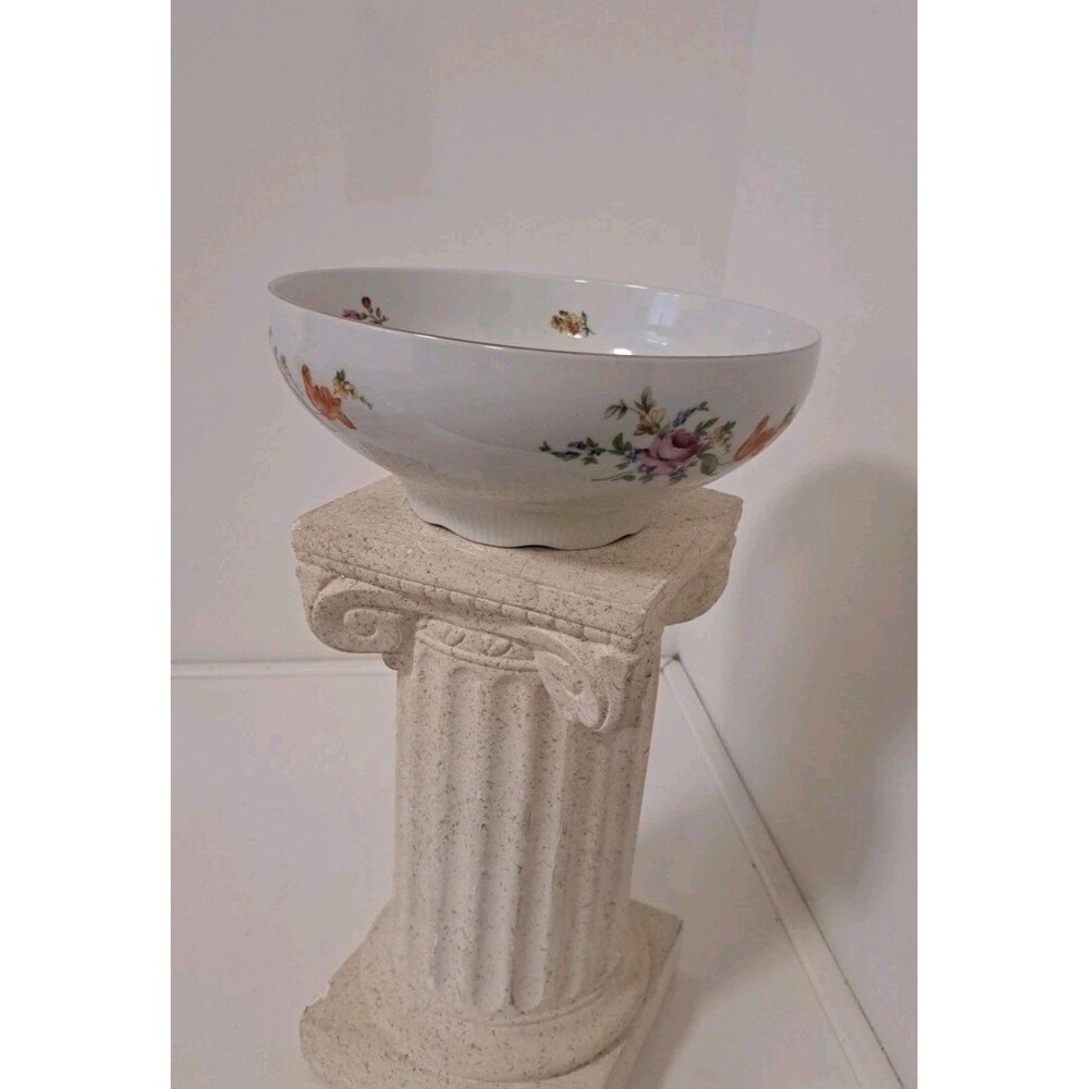 Vintage Jimenau Graf Von Henneberg German Democratic Republic Large Floral...